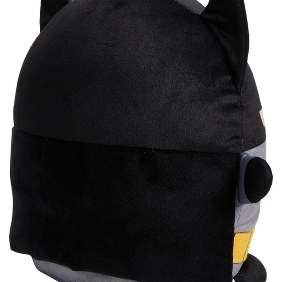 Mattel DC Cuutopia Batman Plush Toy, Super Hero Soft Rounded Pillow Doll 10-inch - Picture 3 of 6